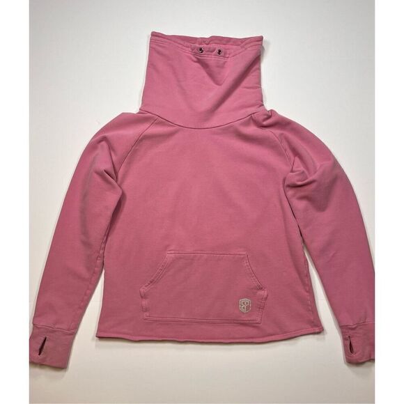 Born Primitive Cowl At The Full Moon Sweatshirt Women BlushPink Size Extra Large - Picture 1 of 7